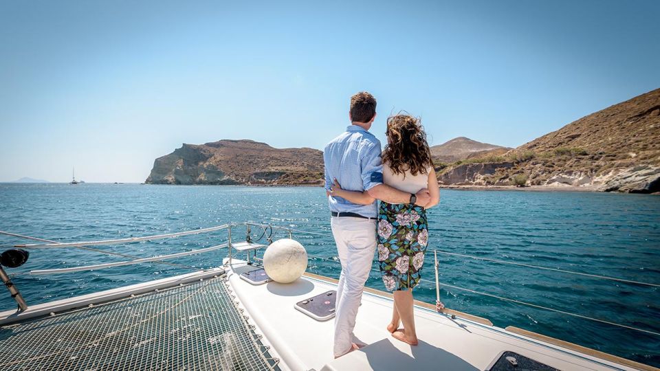 Santorini: Catamaran Cruise With BBQ and Drinks - Tour Options