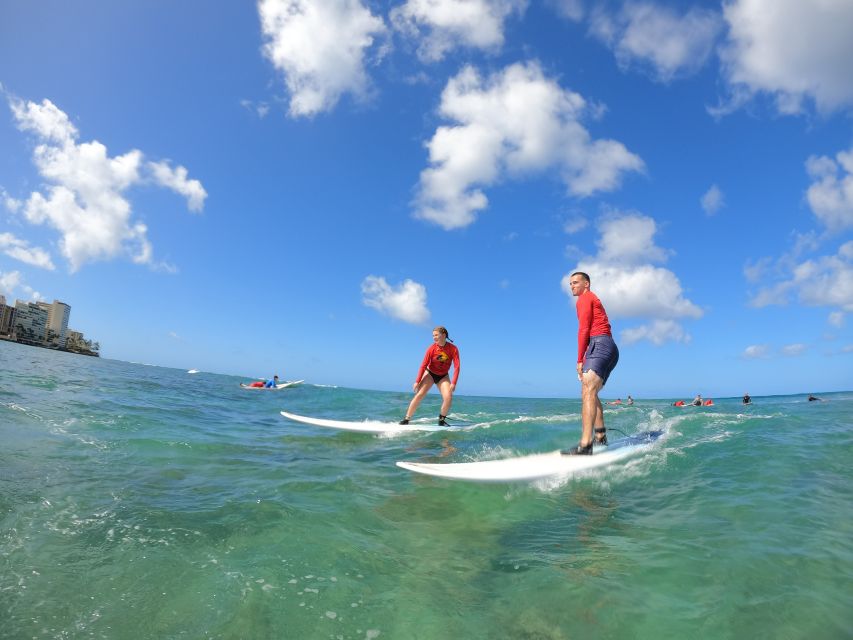 Two Students to One Instructor Surfing Lesson in Waikiki - Common questions