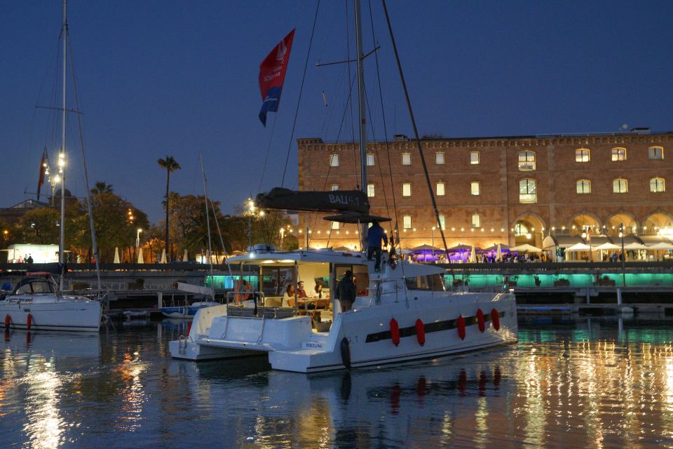 Barcelona: Lunch or Dinner Catamaran Sailing Tour - Common questions