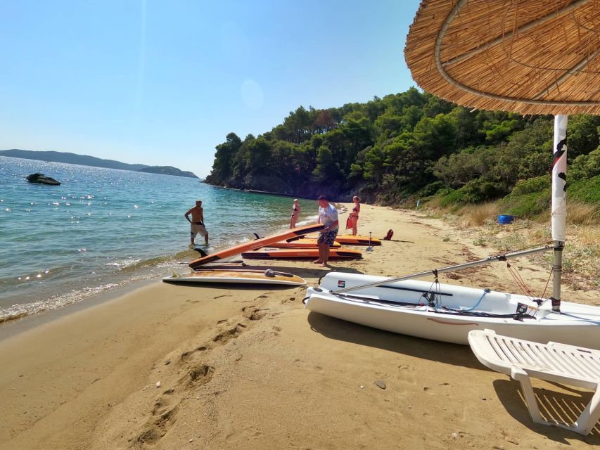 Skiathos: SUP & Sea Kayak Tour Around the Island - Live Tour Guide