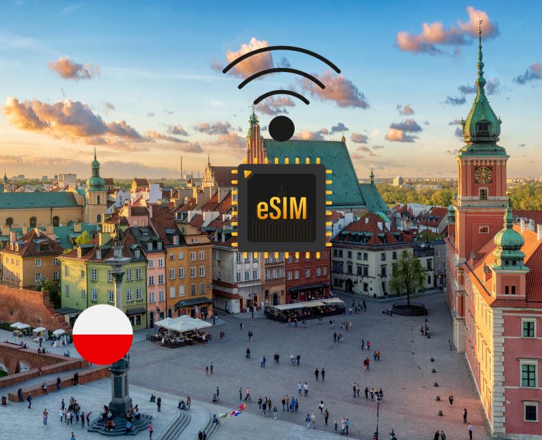 Warsaw : Esim Internet Data Plan for Poland High-Speed 4g/5g - Important Traveler Notes