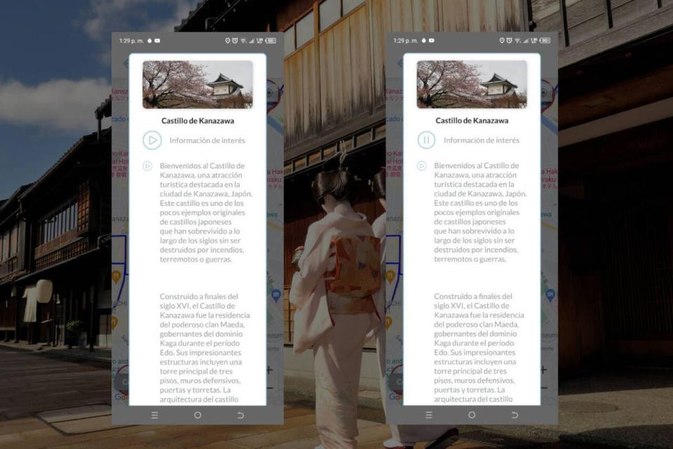 Kanazawa Self-Guided Tour App With Multi-Language Audioguide - Common questions