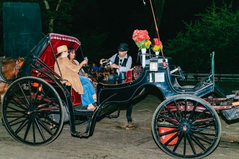 NYC MOONLIGHT HORSE CARRIAGE RIDE Through Central Park - Common questions