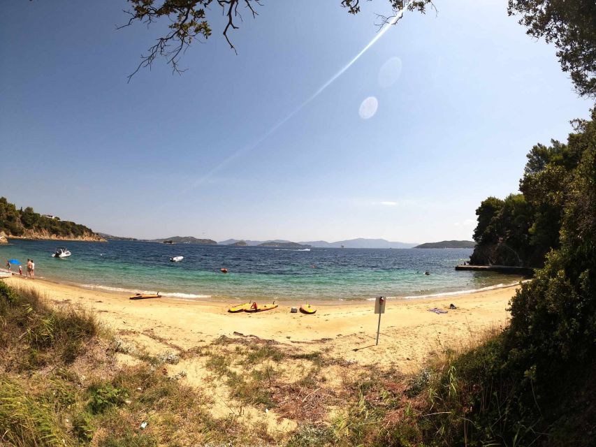 Skiathos: SUP & Sea Kayak Tour Around the Island - Free Cancellation Policy