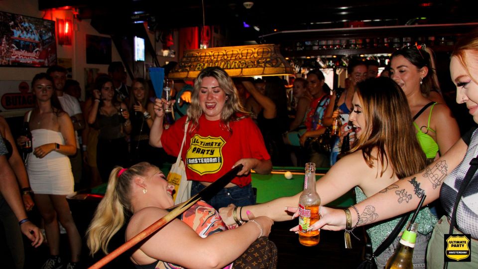 Amsterdam: Red Light District Pub Crawl - Booking Details for the Pub Crawl