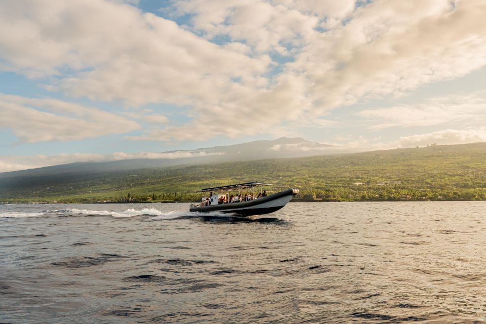 Big Island: Kona Super Raft Sunset Cruise - Experience the Beauty of Kona Coast