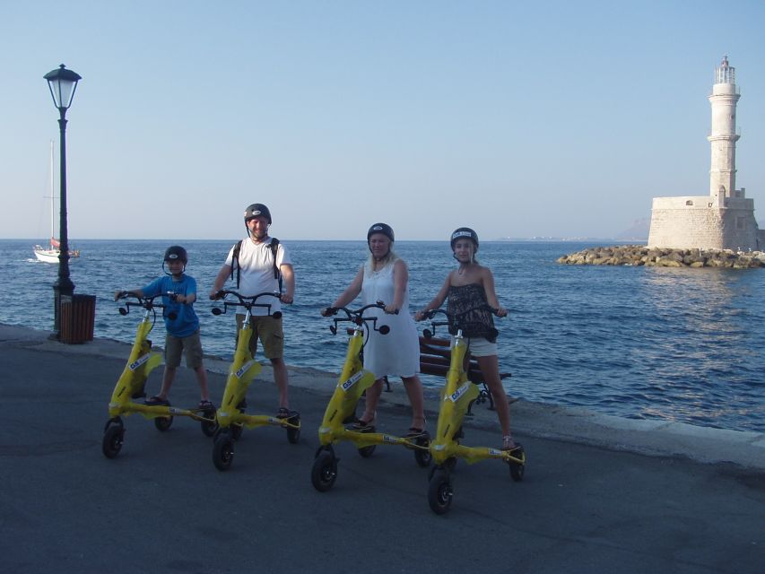 Crete: Chania Trikke Tour Through the Centuries - Key Points