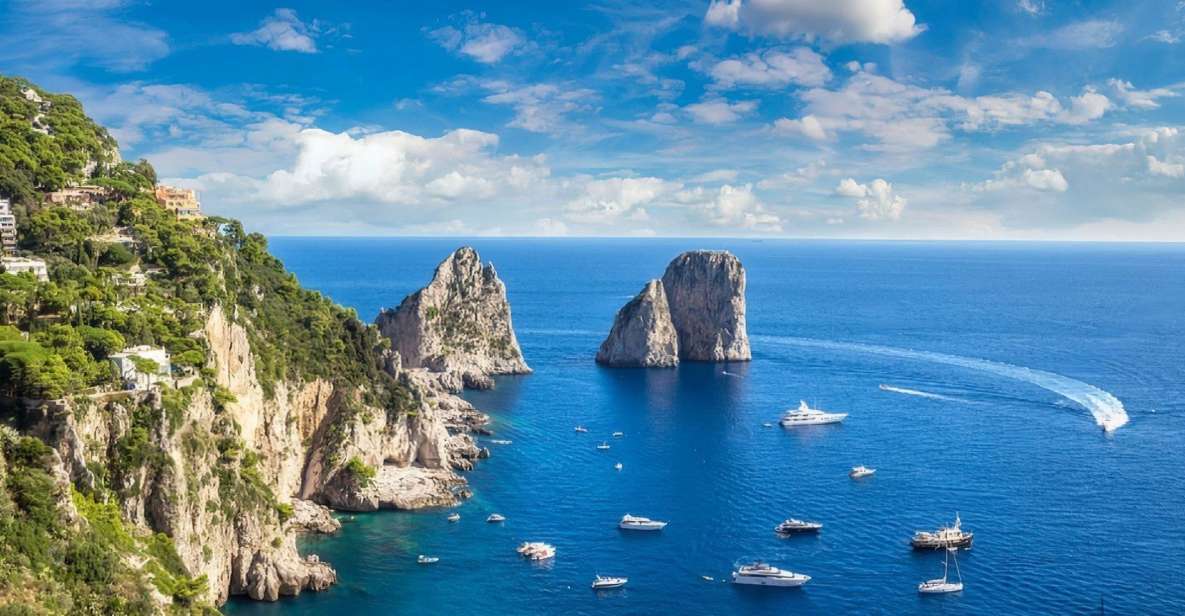 From Rome: Private Transfer By Car and Boat to Capri - Key Points