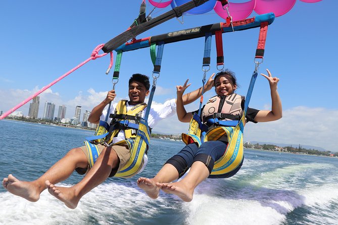 Gold Coast & Surfers Paradise - Parasail & V8 Jetboat Combo - Key Points