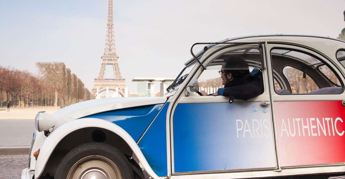 Highlights of Paris: Private 6-Hour Vintage 2CV Tour - Key Points