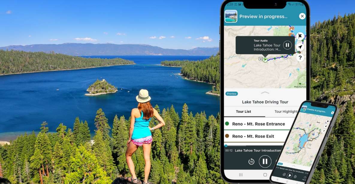 Lake Tahoe: Self-Guided GPS Audio Tour - Key Points