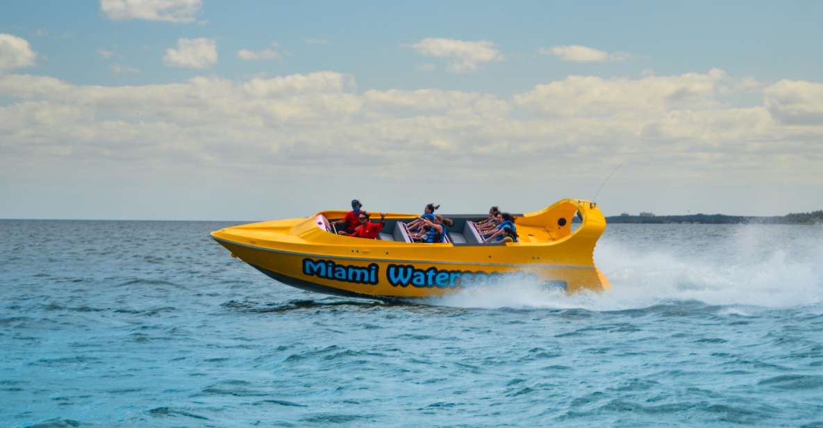 Miami: Speed Boat Sightseeing Thrill Ride - Activity Overview