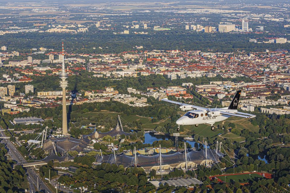 Munich: Sightseeing Flight Munich, Lakes, Castles, Alps From Augsburg - Key Points