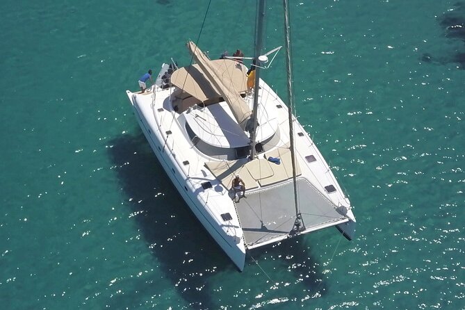 Mykonos Catamaran Private Sunset Cruise, Full Meal & Open-Bar - Key Points