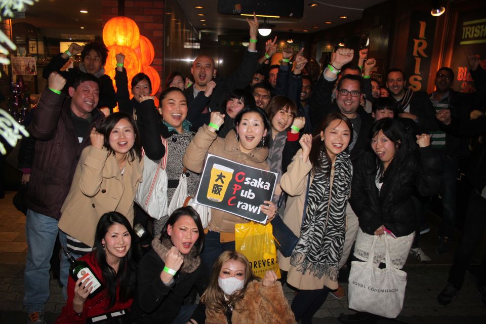 Osaka: Guided Pub Crawl - Key Points