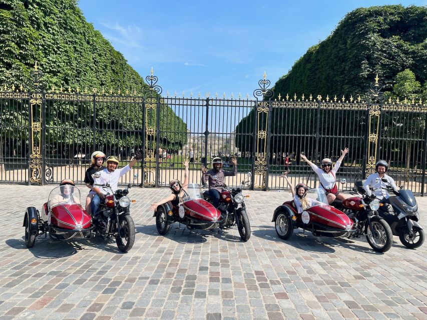 Paris Sidecar Tour : Secrets of the Left Bank - Key Points