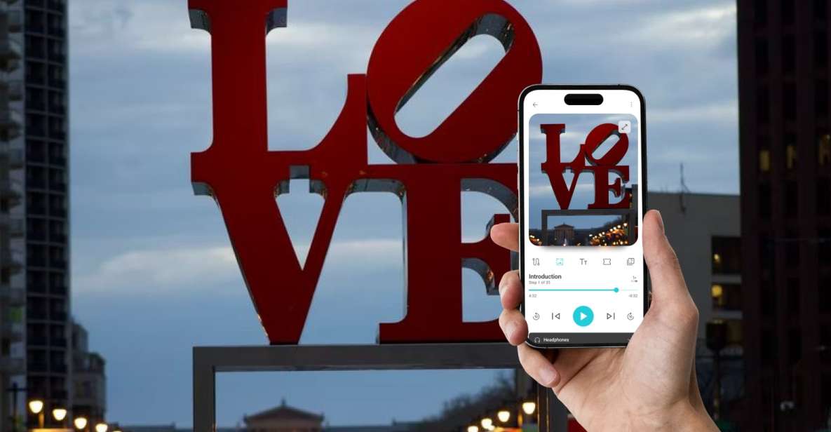 Philadelphia In App Walking Audio Tour - Key Points