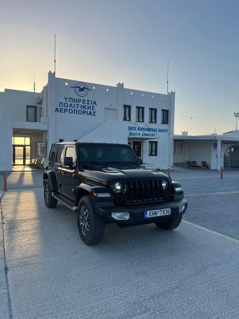 Rent Exclusive Jeep Wrangler 4x4e in Naxos - Key Points