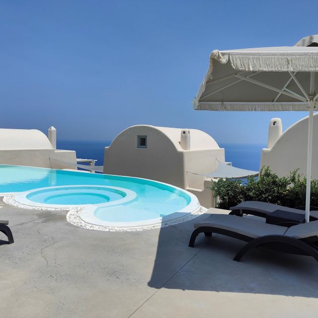 Santorini: Spa Massage Break Pool Day Access for 3-9 Friends - Key Points