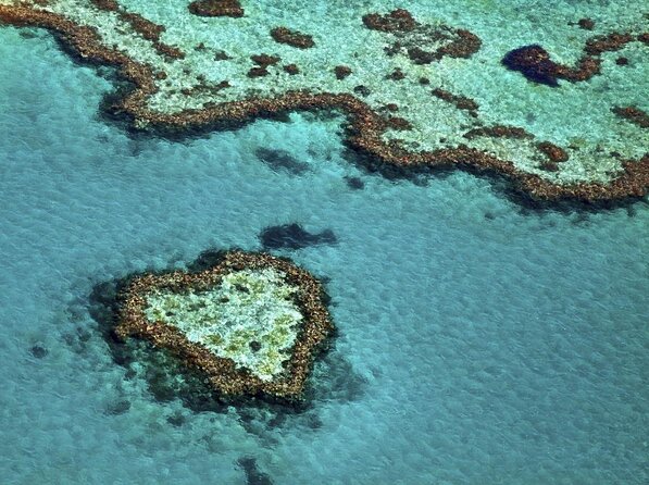 Scenic Flight Over Heart Reef, Whitehaven Beach, Hill Inlet, GBR - Key Points