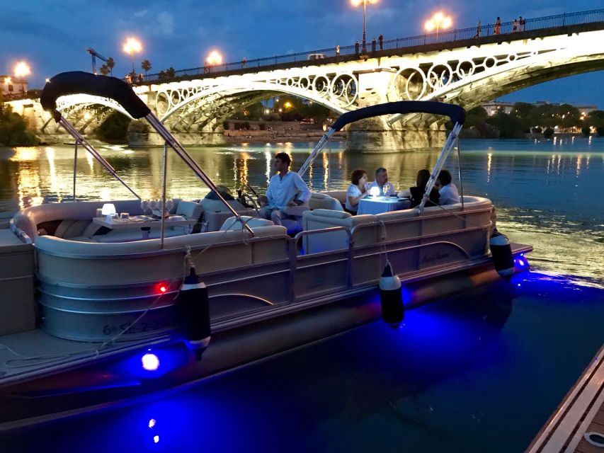 Seville: Private River Cruise With Dinner and Drinks - Key Points