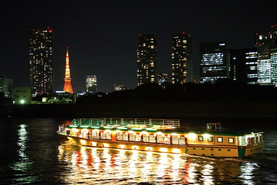 Tokyo Bay: Traditional Japanese Yakatabune Dinner Cruise - Key Points