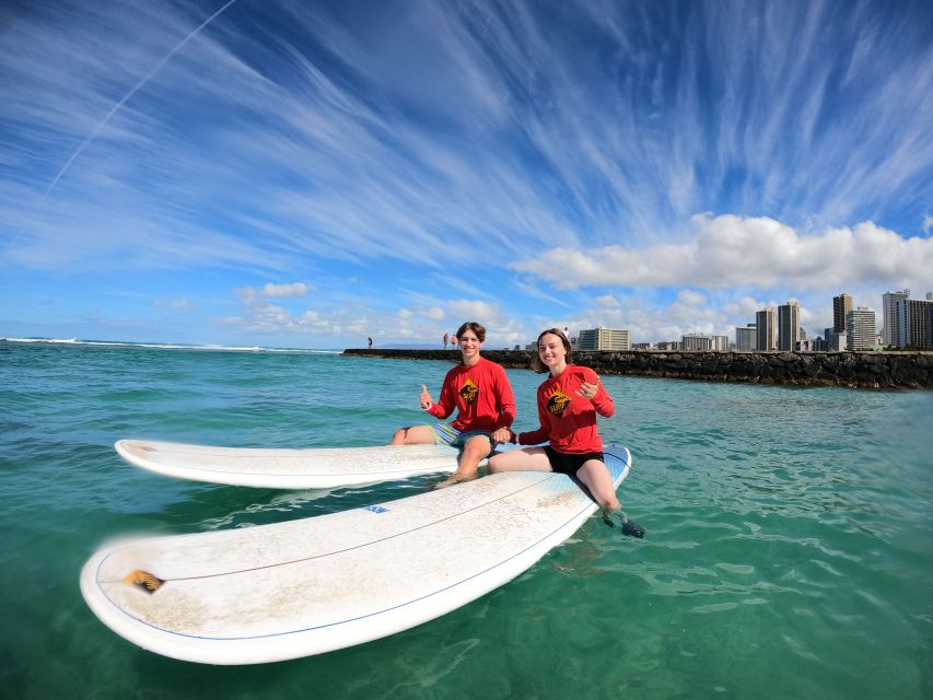Two Students to One Instructor Surfing Lesson in Waikiki - Lesson Details