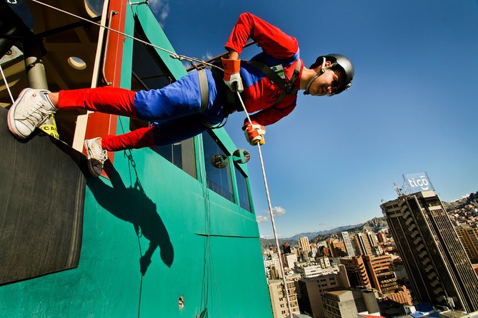 Urban Rush: Building Rappel in La Paz - Activity Overview