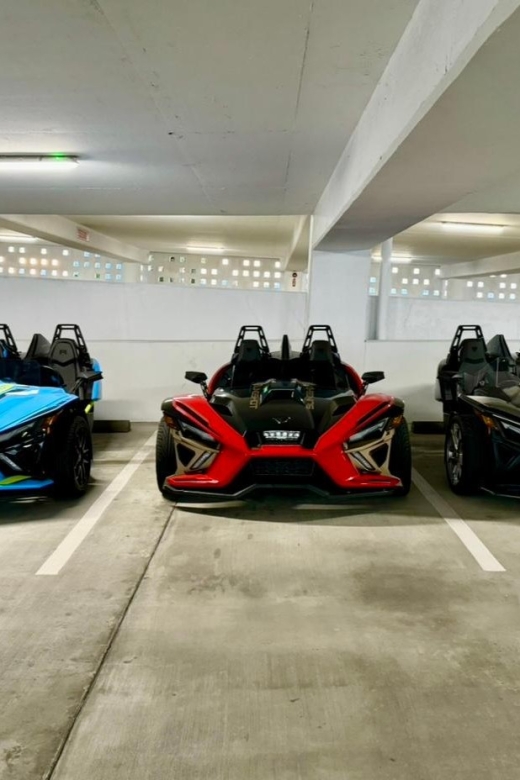 1 Hour & 30min Slingshot Rental Miami - Rental Details