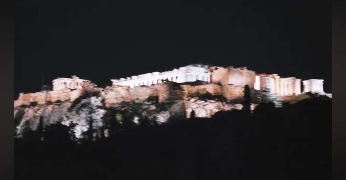 4 Hours Private Night Tour of Athens Landmarks - Tour Details