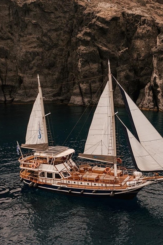 Adonis Luxury Schooner Santorini Sunset Cruise