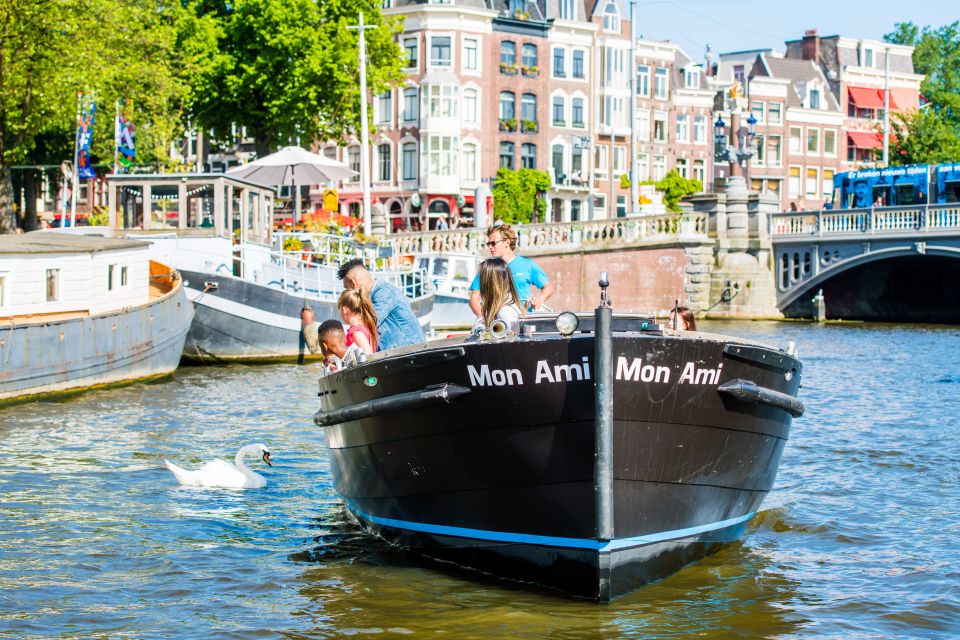 Amsterdam: Open Boat Canal Cruise With Local Guide - Booking Details for Canal Cruise