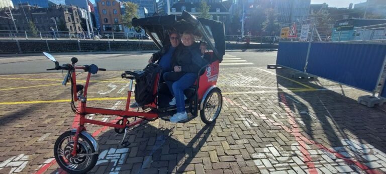 Amsterdam: Private City Highlights Tour by Rickshaw