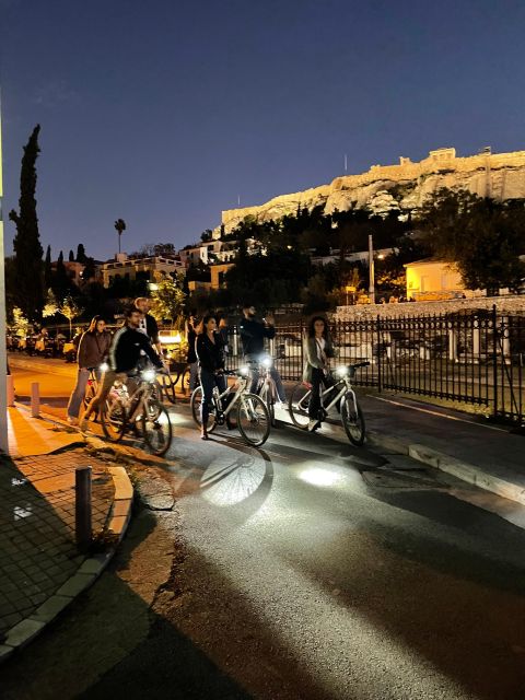 Athens: 2-Hour Highlights Tour by E-Bike After Sunset