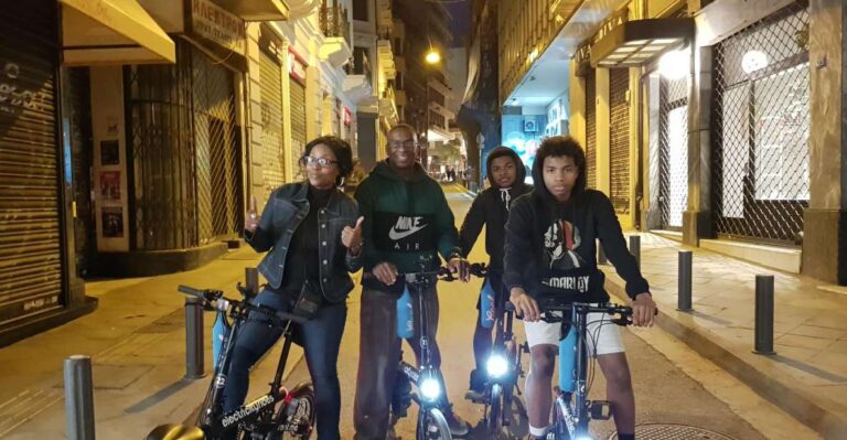 Athens: Electric Bike Night Tour