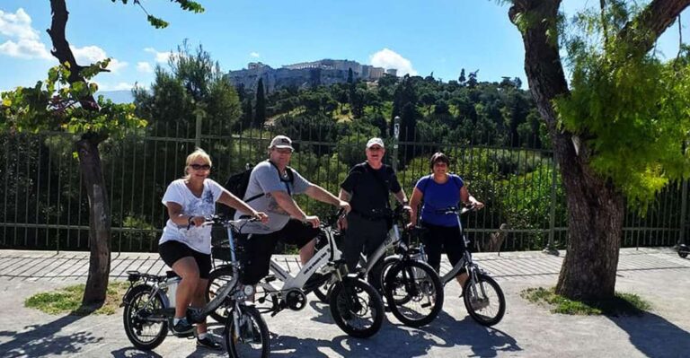 Athens Tour With Electric Bicycle