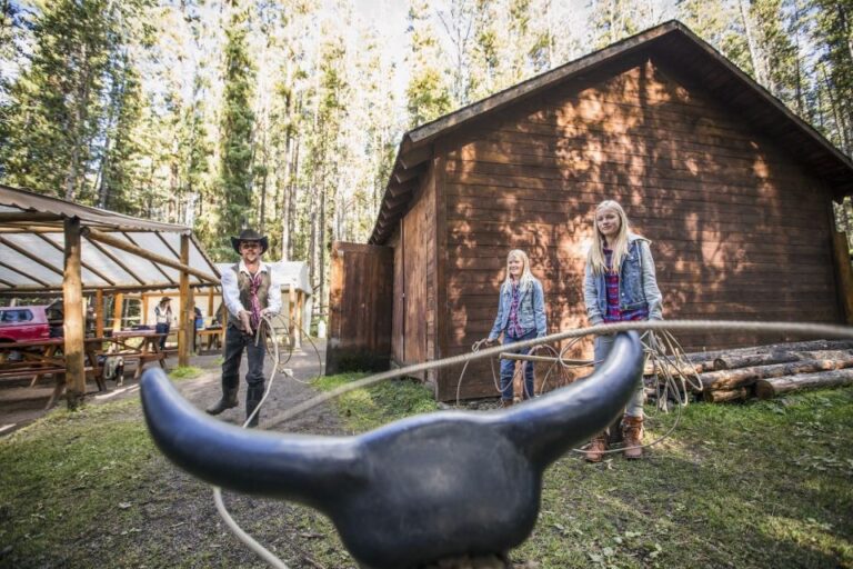 Banff: Wagon Ride With Cowboy Cookout BBQ