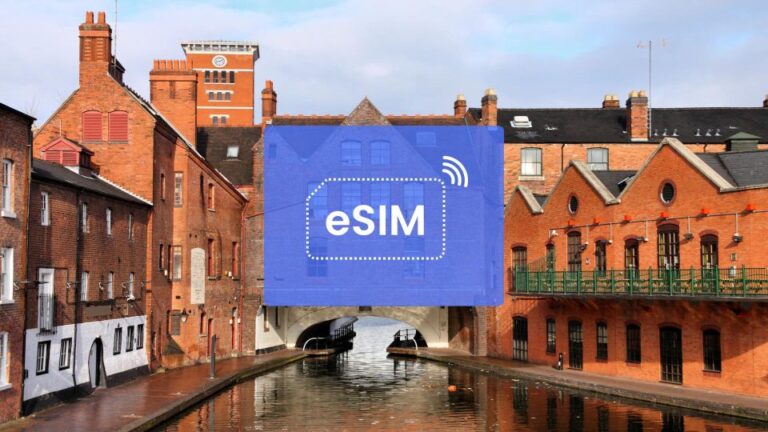 Birmingham: Uk/ Europe Esim Roaming Mobile Data Plan