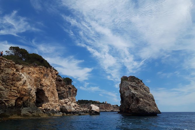 Boat Trip From Cala Figuera to Calo De Moro, Salmonia, Cala Màrmols. Mallorca.