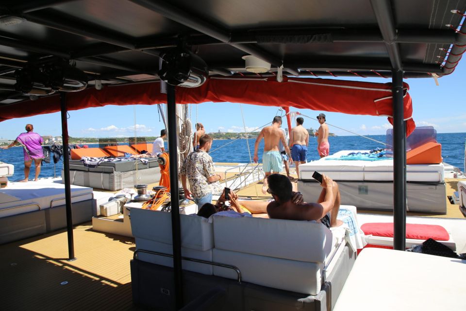 Cambrils: Private Catamaran Luxury 3h Drinks,Snacks Pickup - Pricing and Group Size