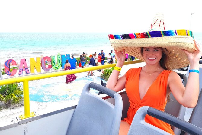 Cancun City Sightseeing and Shopping Tour On a Double Decker Bus - Itinerary Overview