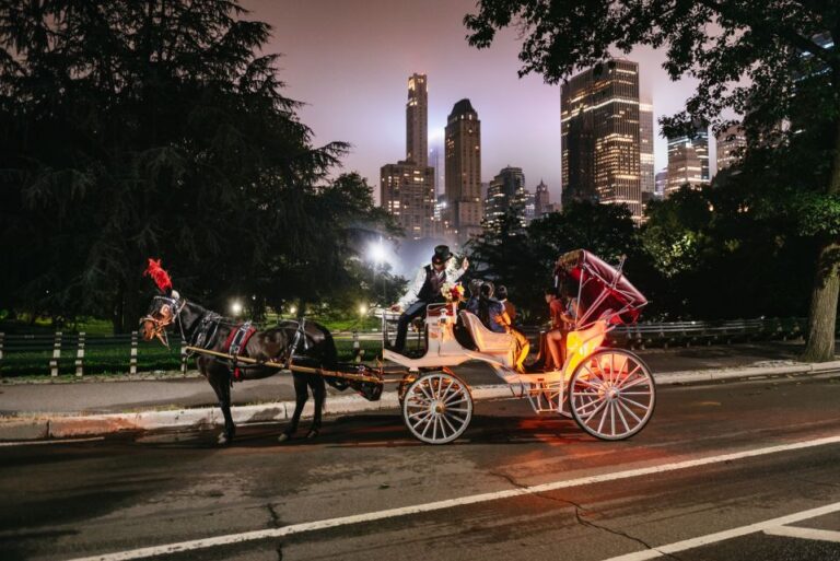 Central Park, Rockefeller & Times Carriage Ride (4 Adults)