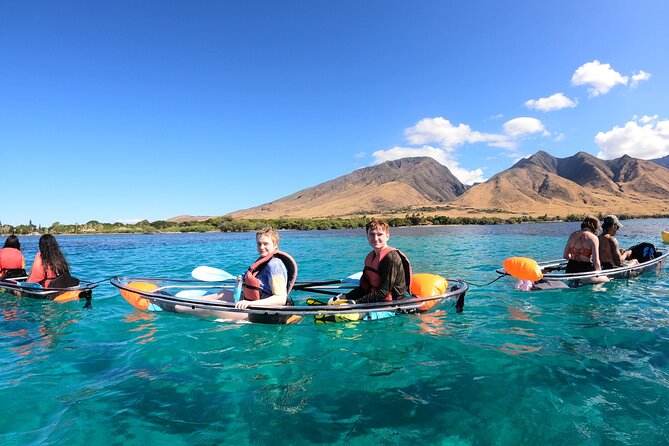 Clear Kayak and Snorkel Tour at Turtle Town, Makena