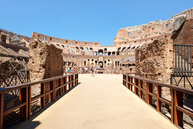 Colosseum Semi-Private Tour With Special Arena Floor Access - Tour Highlights