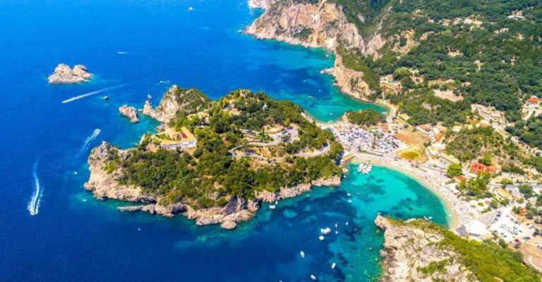 Corfu: Private Paleokastritsa and Corfu Town Half-Day Tour