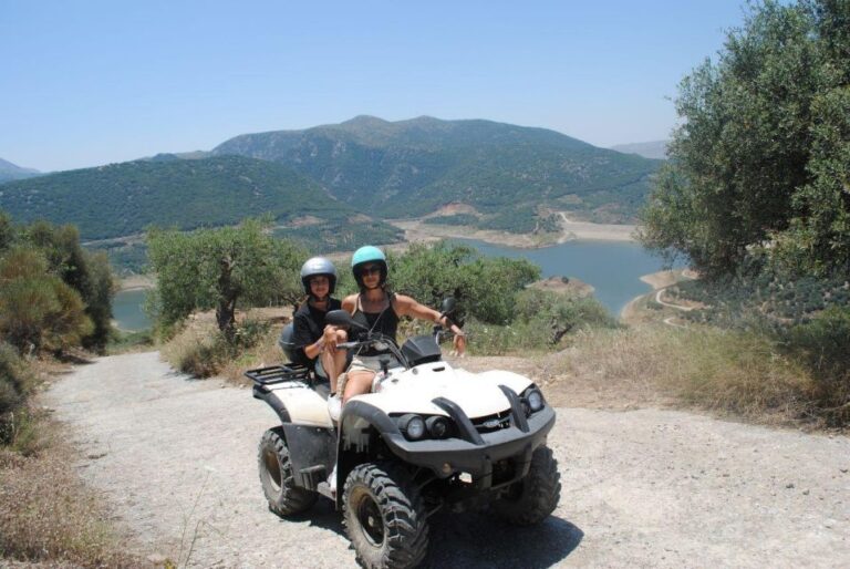 Crete: Off-Road Quad Safari Evening Tour With Hotel Transfer