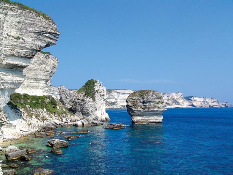 From Bonifacio: Cruise Under the Bonifacio Cliffs