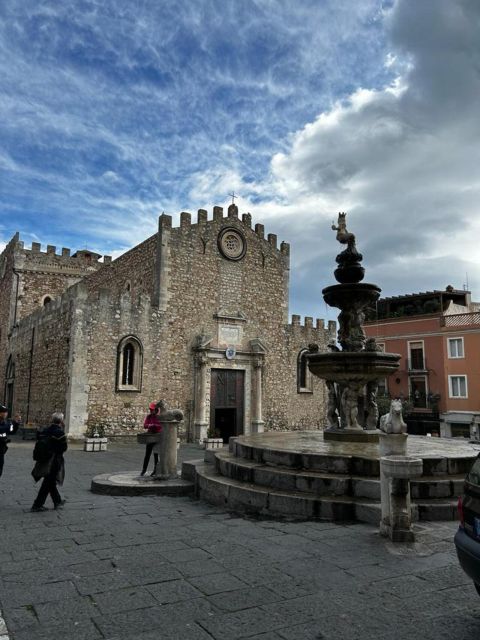 From Catania: Taormina, Savoca, & Castelmola Tour W/ Brunch