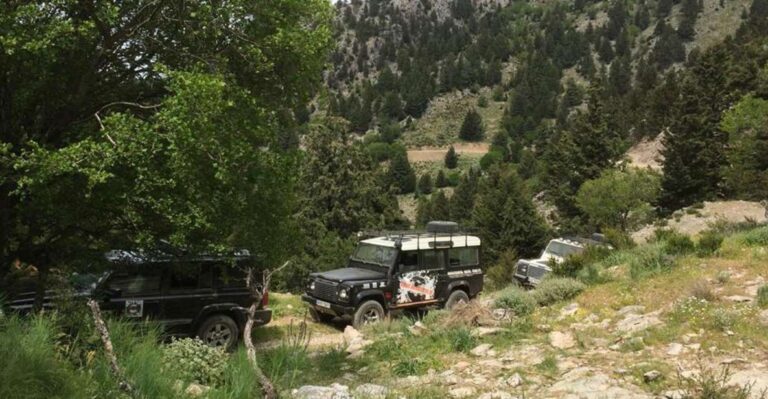 From Chania: White Mountains Land Rover Safari