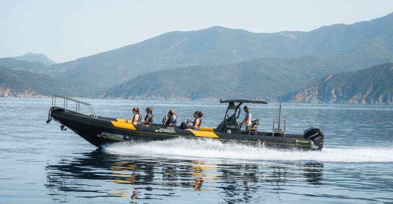 From Porto: Piana Creeks and Scandola Semi-Rigid Boat Tour